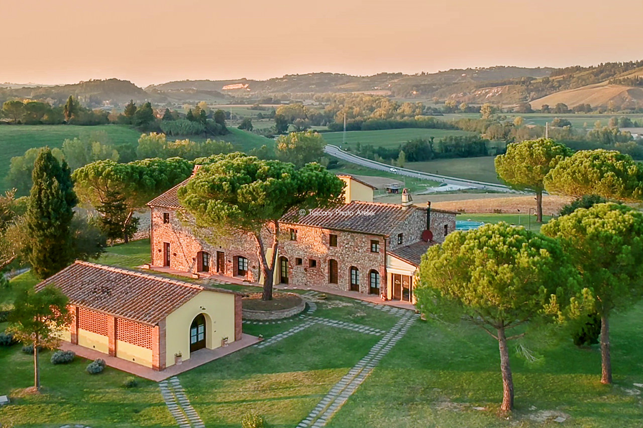 Foto e Video con Drone strutture ricettive in Toscana
